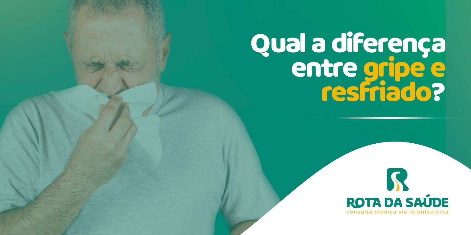 Qual a diferença entre gripe e resfriado? 